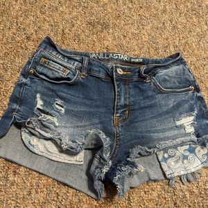 Girls jean shorts